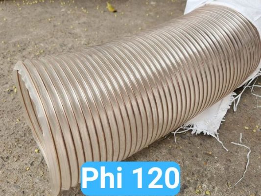 ống hút bụi pu lõi đồng 