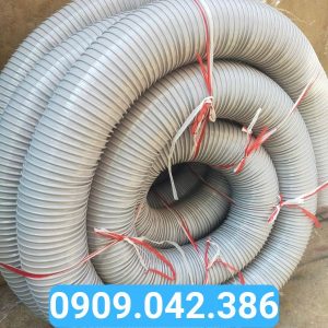 ống hút bụi gân nhựa phi 150