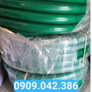 ống nhựa mềm lõi thép màu xanh phi 50 1