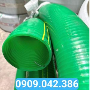 ống nhựa mềm lõi thép màu xanh phi 76 3