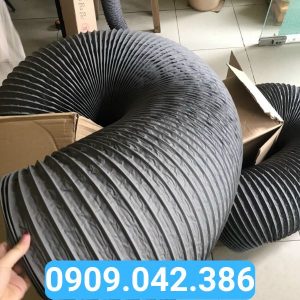 ống gió mềm vải phi 100 2